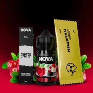 Набор NOVA Salt Cranberry Mors (30 мл / 30 мг)