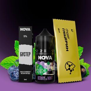 Набор NOVA Salt Berry Mint (30 мл / 30 мг)